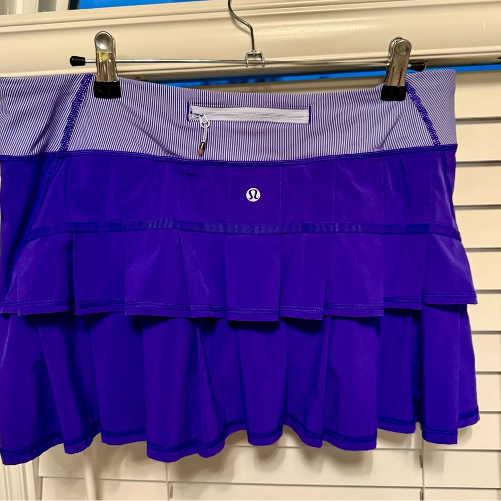 lululemon athletica Vibrant Blue Mini Skirt